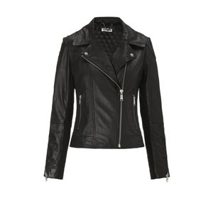 Whistles lita leather jacket. Size US 2. EUC.